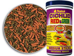  Tropical Cichlid Red & Green Medium sticks 10 