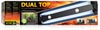 Светильник для флуоресцентных и галогеновых ламп ExoTerra Dual Top 2 x 35W, 2 x 25W (Hagen РТ 2233)