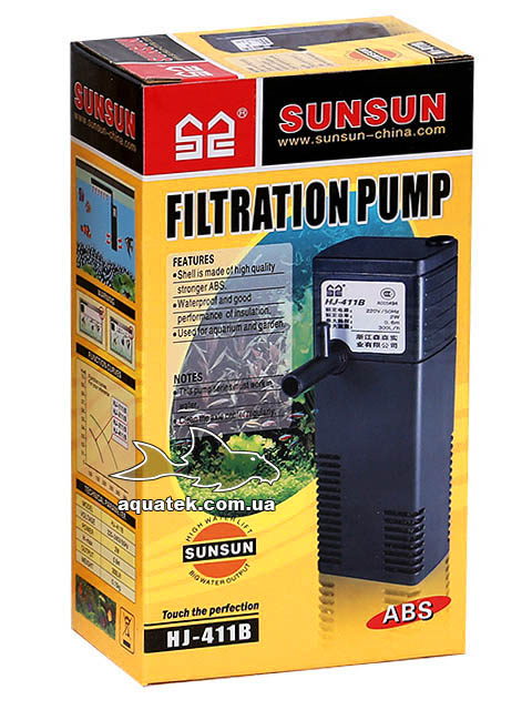 SunSun HJ-411B - внутренний фильтр для аквариума 20-50 литров