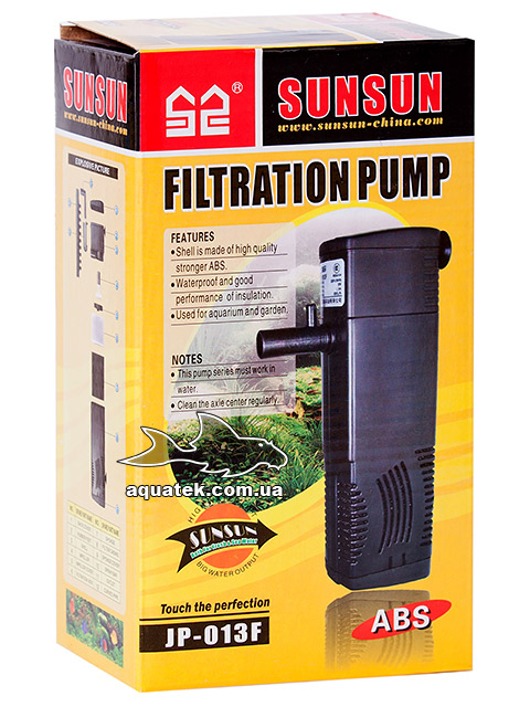 SunSun JP-013F - внутренний фильтр для аквариума 150-200 литров
