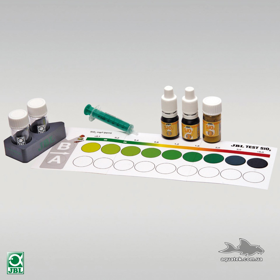 JBL Silicate Test Set SiO2 - тест на наличие кремниевой кислоты JBL Silicate Test Set SiO2 - тест на наличие кремниевой кислоты