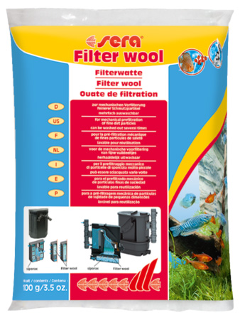 Sera   100  (sera filter wool)