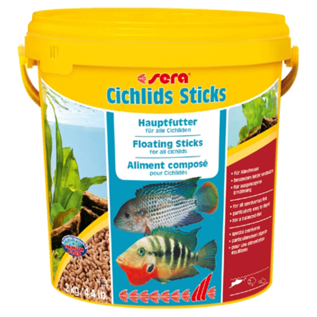 Sera    (Sera Cichlids Sticks) 10 .       .