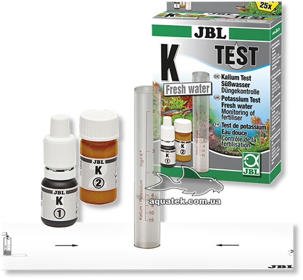Тест JBL K Test Set на содержание калия Тест JBL K Test Set на содержание калия