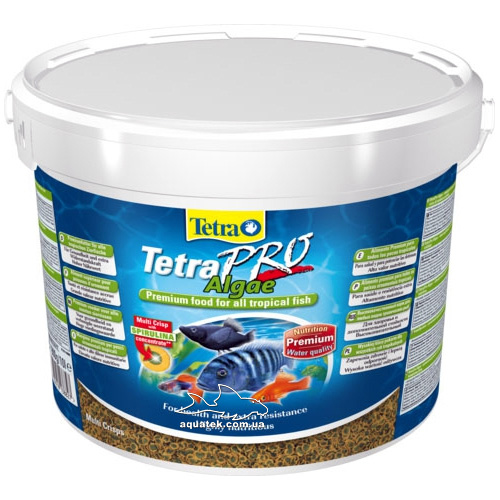 TetraPro Algae 10 литров. Корм TetraPro Algae 10 литров.